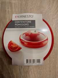 ERNESTO Pojemnik na pomidora z elastyczną silikonową powłoką