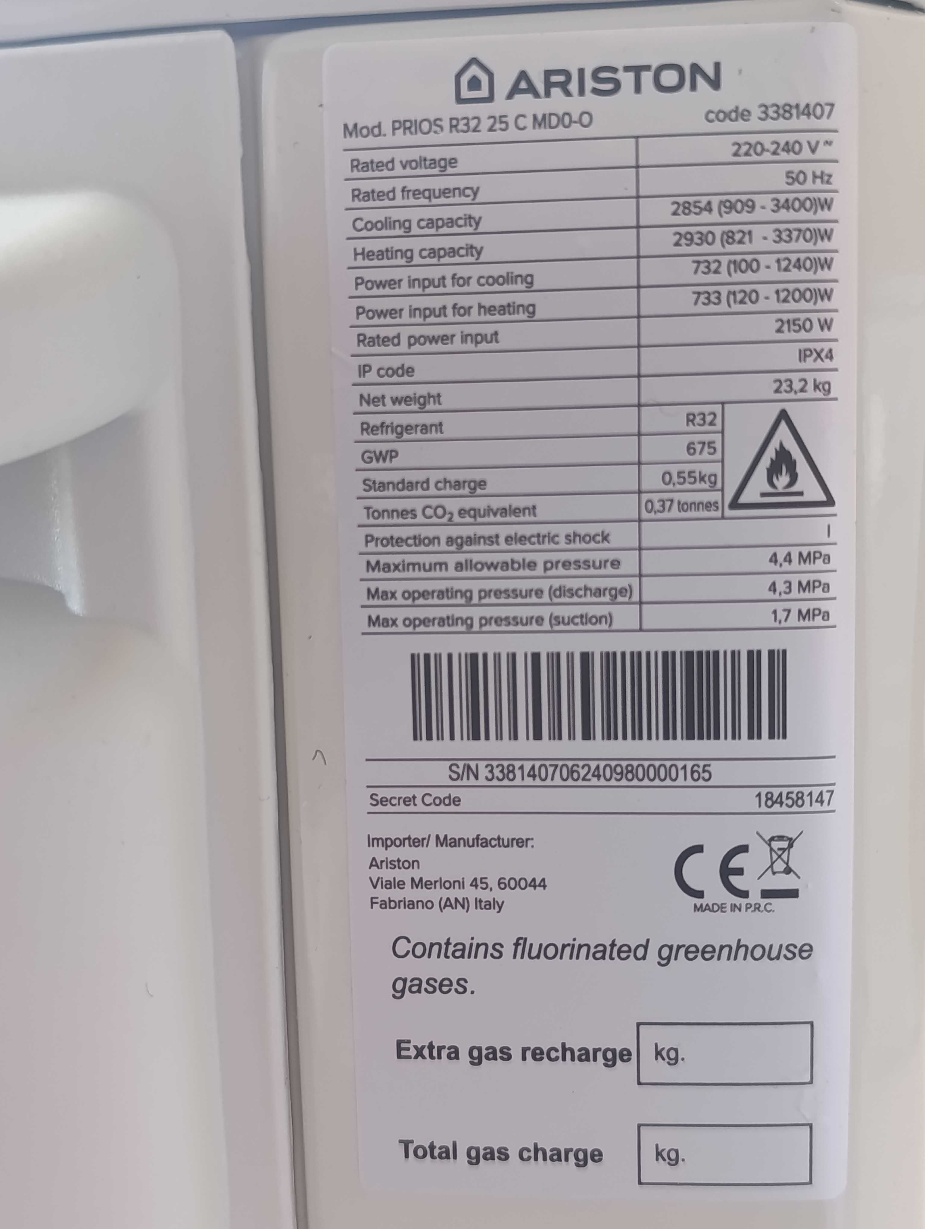 KLIMATYZACJE jednostki zewnętrzne 6 SZT