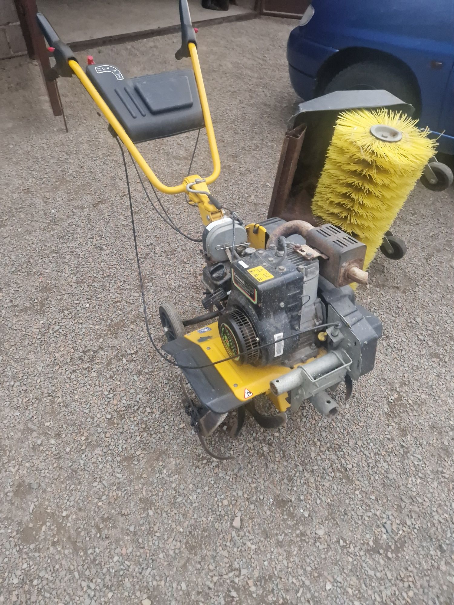 Glebogryzarka spalinowa zamiatarka texas typ future 2002 KAWA 5.2 hp k