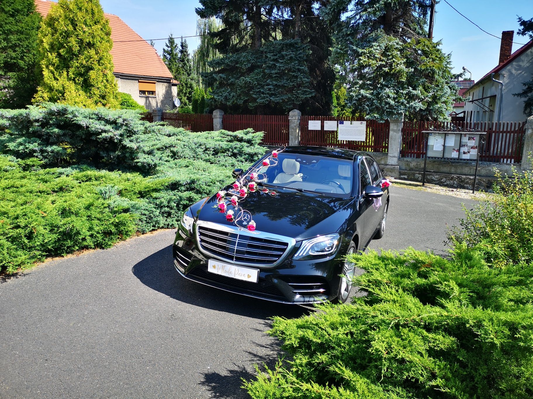 Wynajem auta do ślubu Mercedes-Benz Limuzyna Klasy S 400