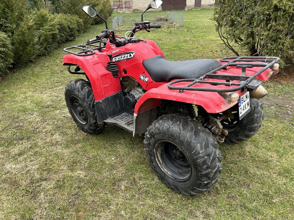 Yamaha Grizzly 350 4x4 2011r zamiana