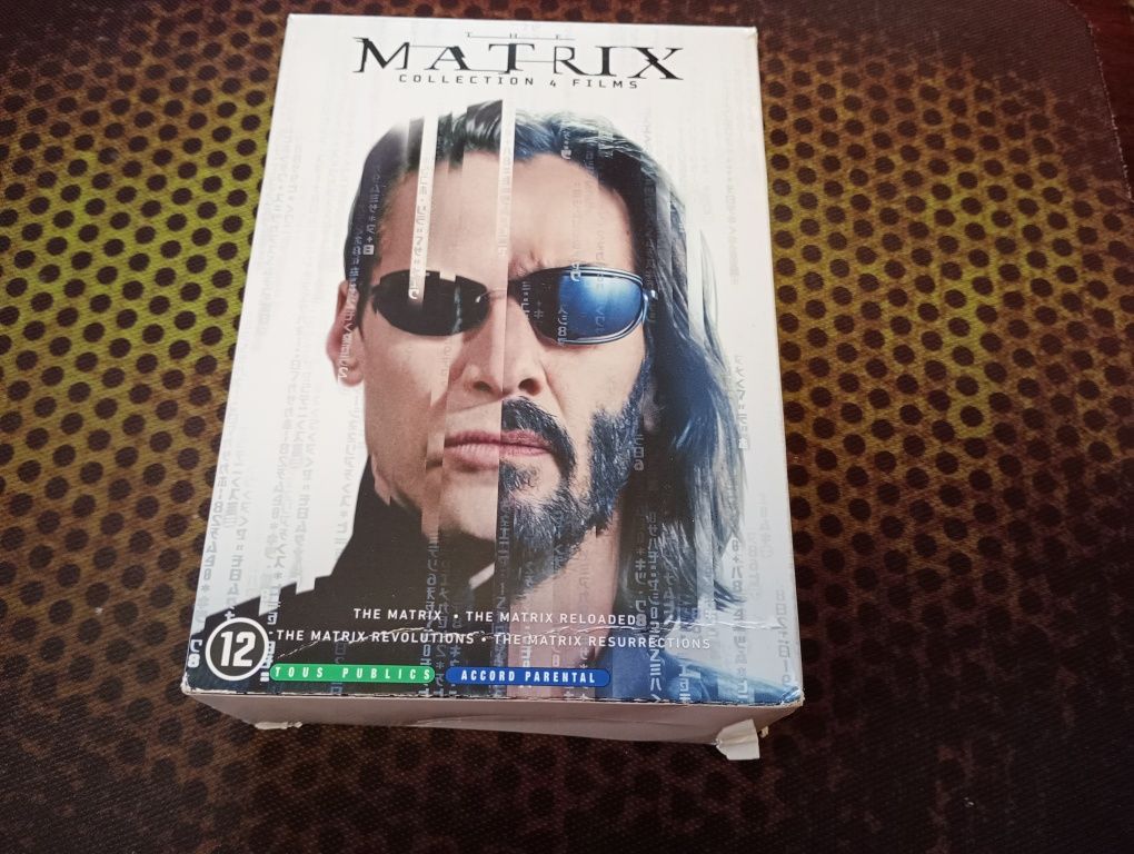 Kolekcja filmów Matrix DVD