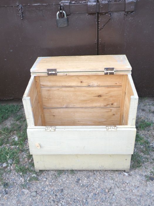 Деревянный комод, скриня, ящик для хранения винтаж