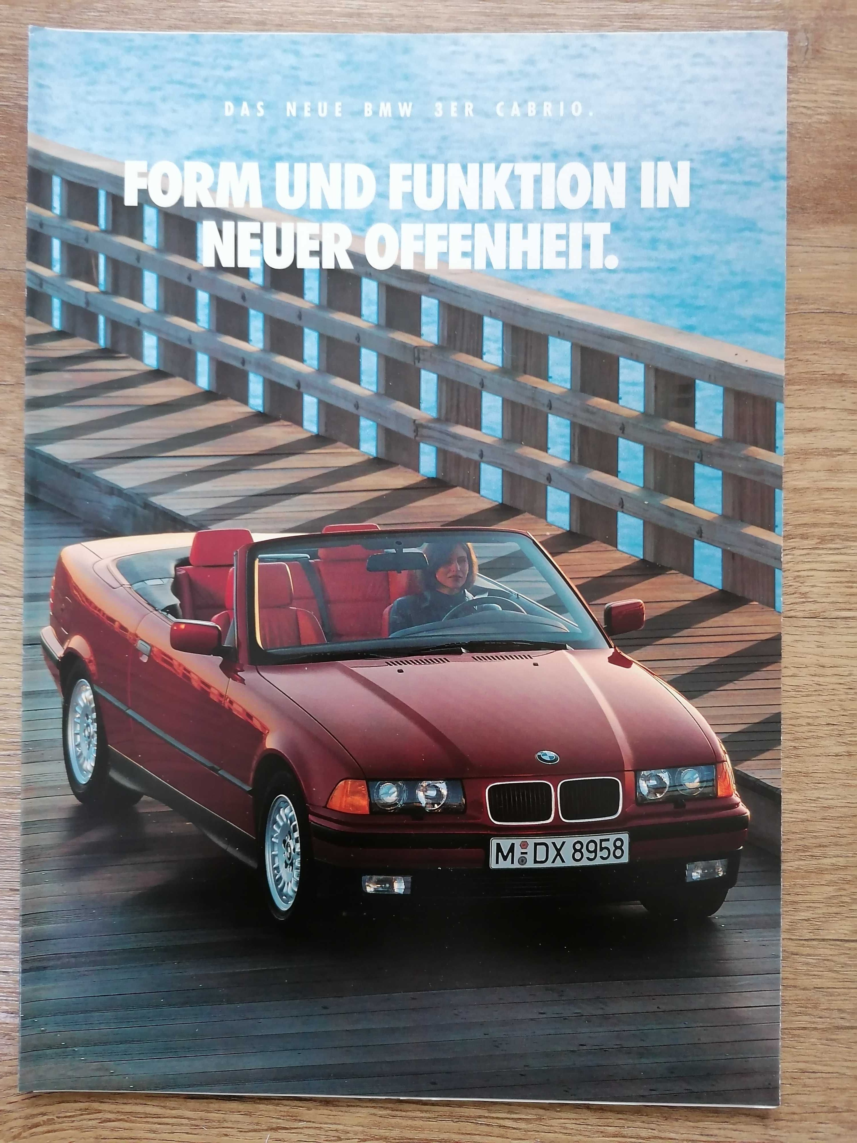 Prospekt BMW 3 E36 325i Cabrio