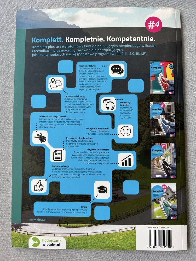 Konplett plus 4 podrecznik
