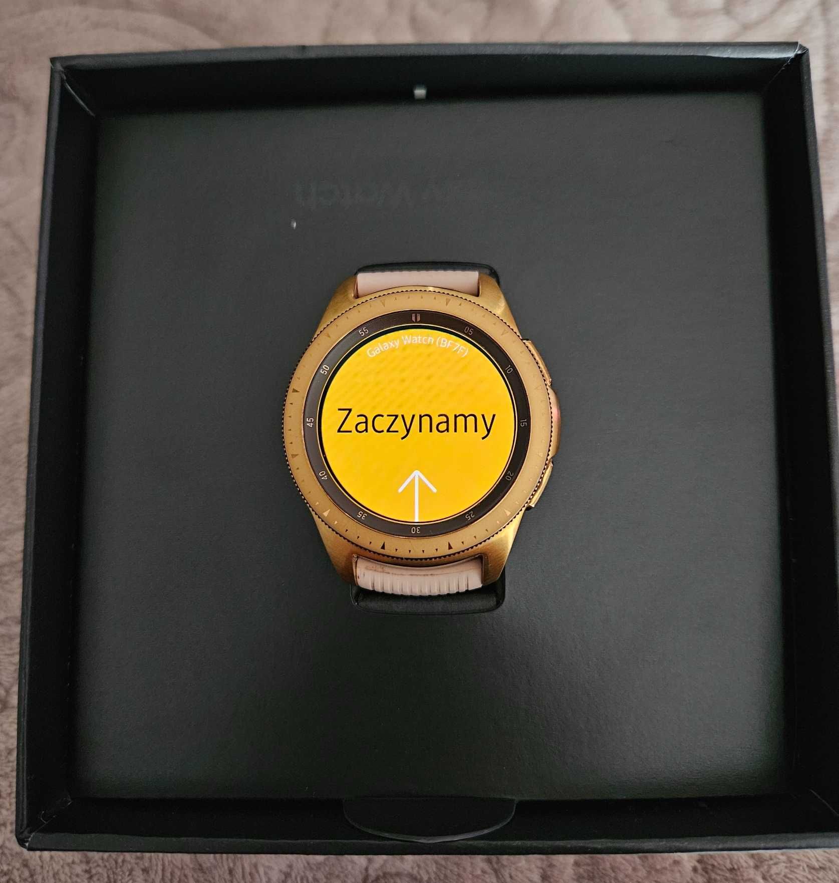 Galaxy Watch 42mm SM-R810 złoty piękny!