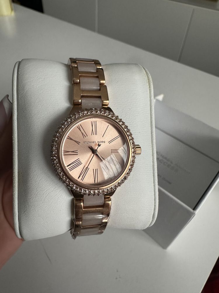 Zegarek Michael Kors damki zloty rose gold z pudelkiem nowy