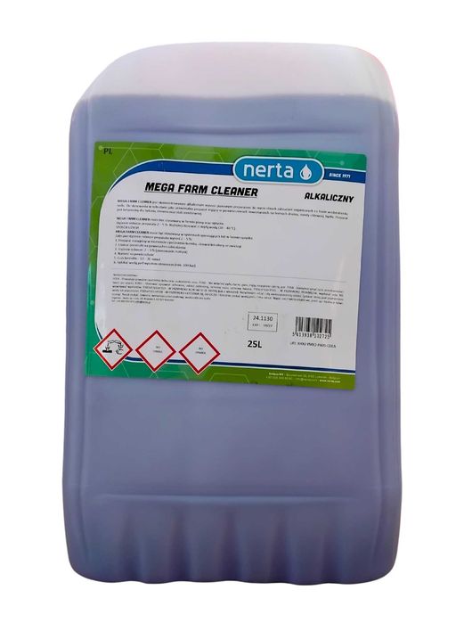 MEGA FARM CLEANER 20l alkaliczny pianowy mycie zabrudzeń organicznych
