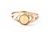 Srebrny Pierścionek - Chalcedon - 2,12g - WARMET POLSREBRO JANTAR
