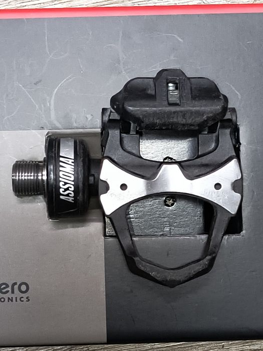 Pedały Favero Assioma DUO pomiar mocy obustronny Shimano SPD SL bloki