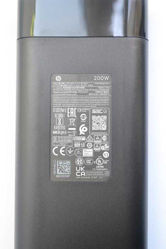 Блок  HP 200W TPN-DA23 19.5V, 10.3A, OVAL-КОРПУС, РОЗ'ЄМ 4.5/3.0