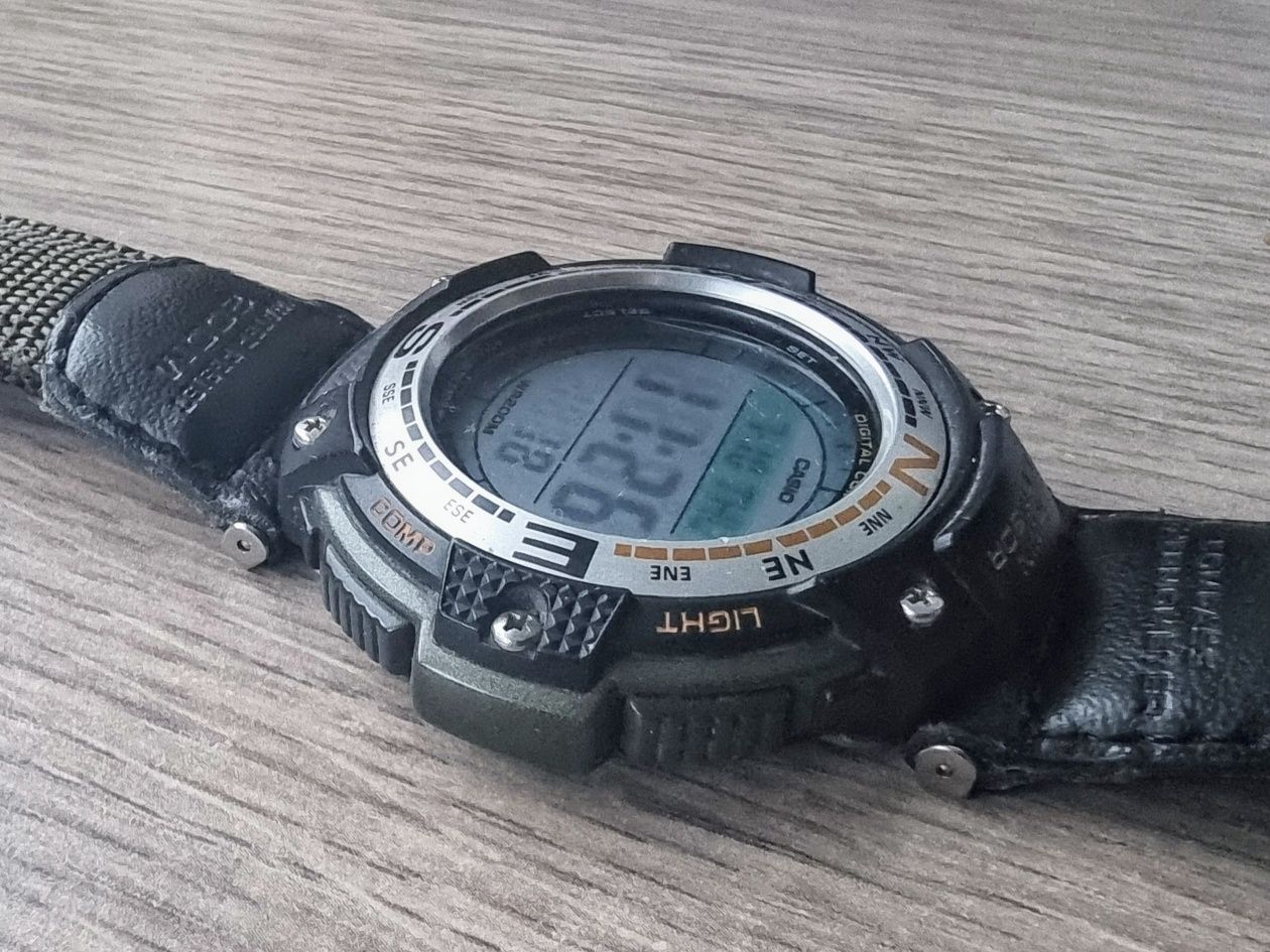 Casio ProTrek SGW-100B outdoor kompas azymut termometr