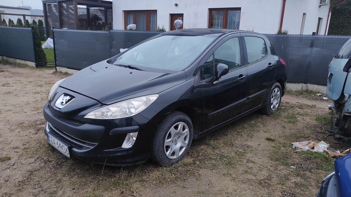 Peugeot 308 , czarny