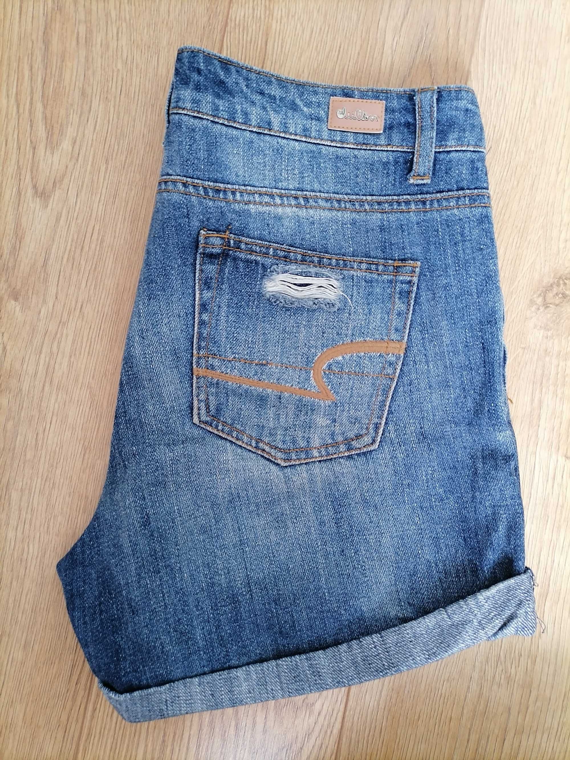 Spodenki jeansowe Cropp