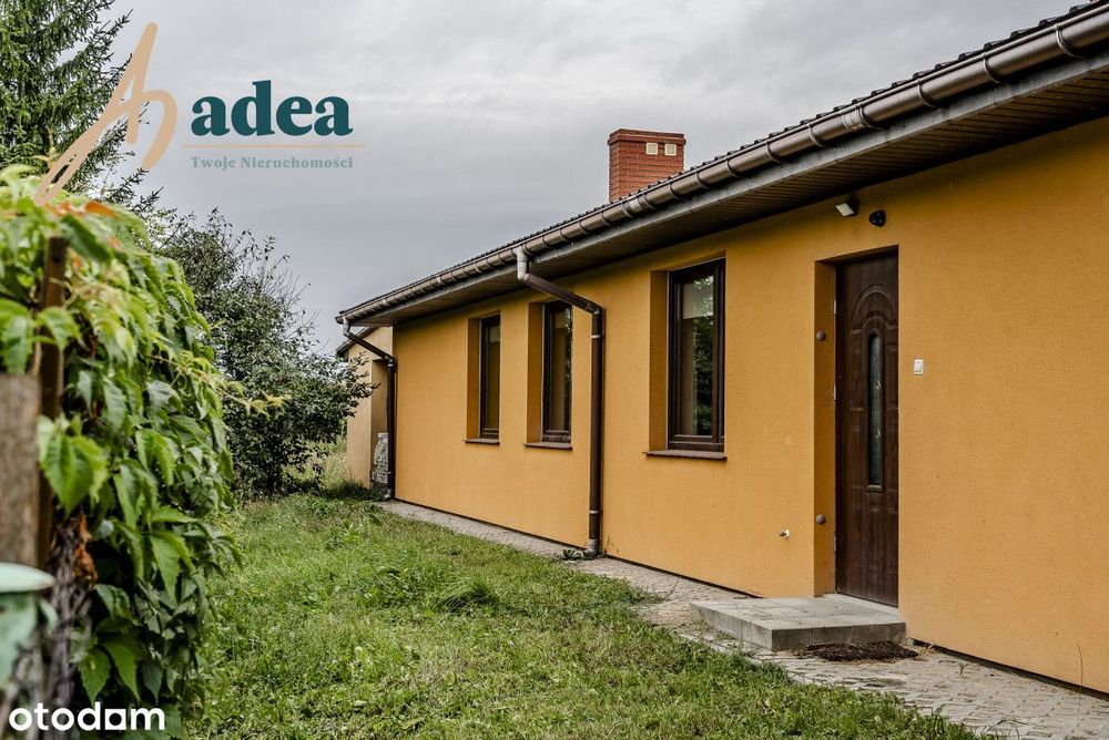 Parterowy nowy dom po remoncie w Strupinie Małym