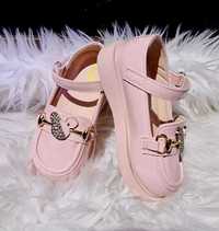 Buty dla dziewczynki eleganckie mokasyny Minnie różowe rozm. 28