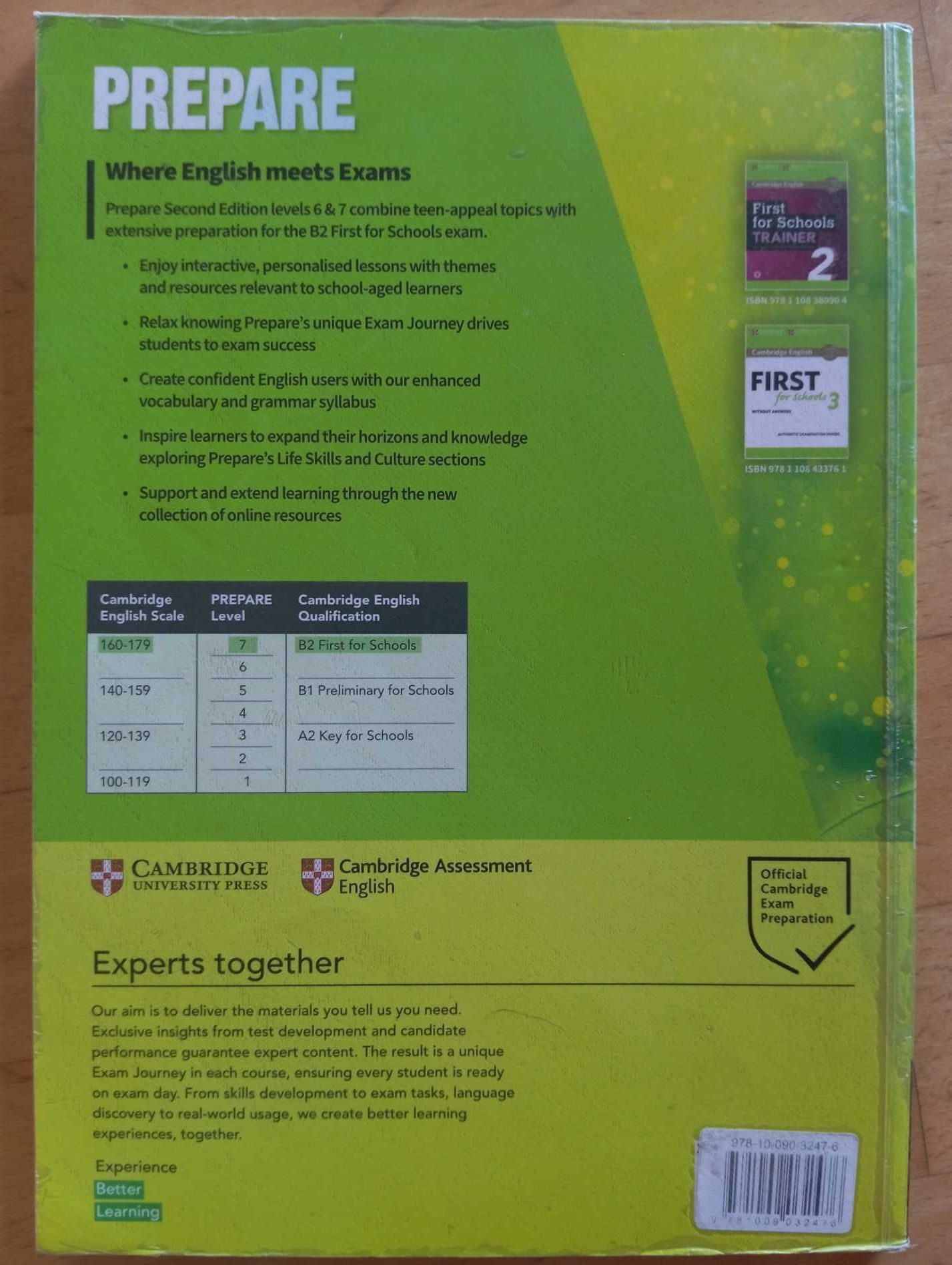 Prepare Level 7 Student's Book & Workbook