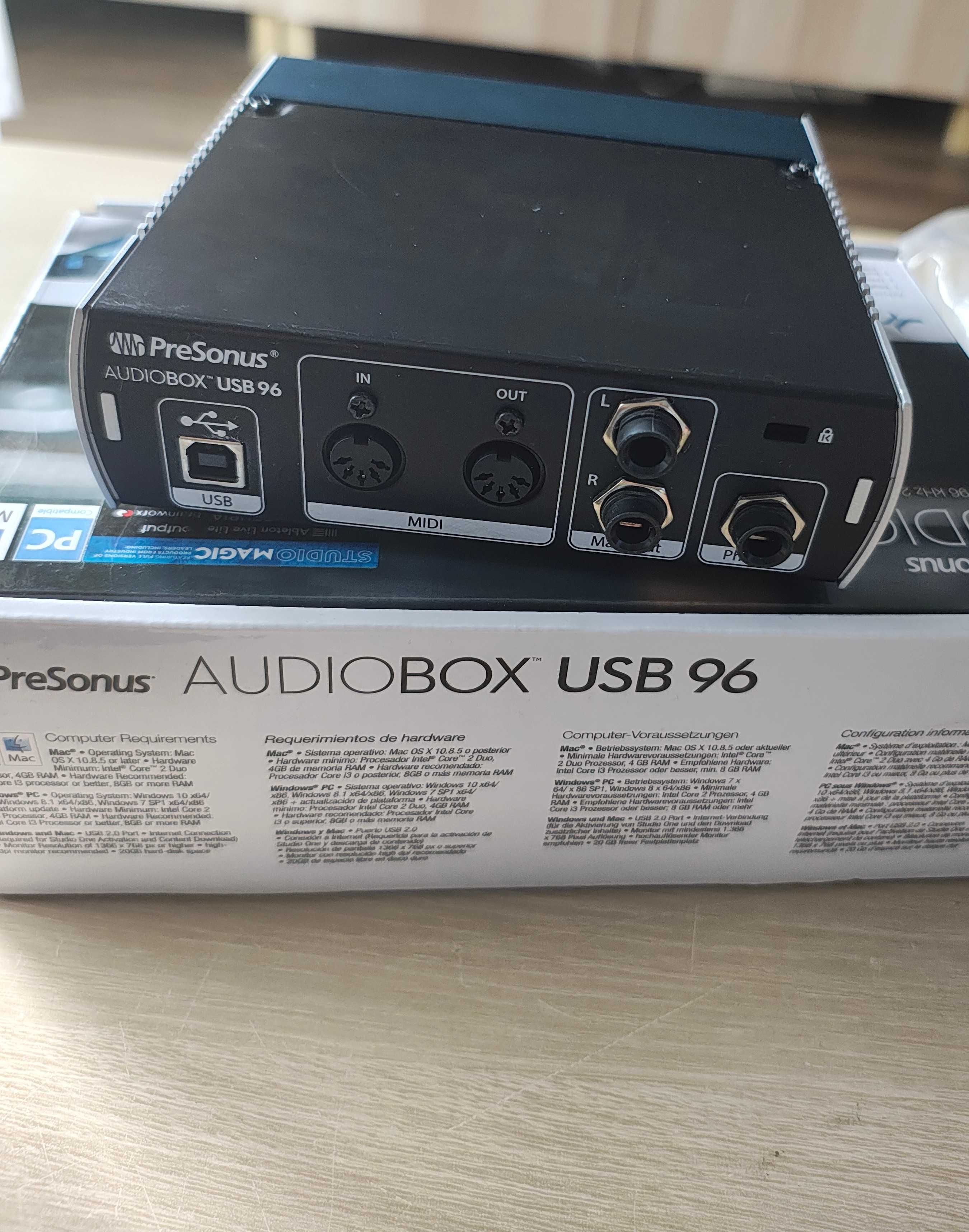 Interfejs PreSonus AudioBox USB 96