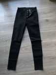 Massimo Dutti czarne jesnsy skinny fit 36/38