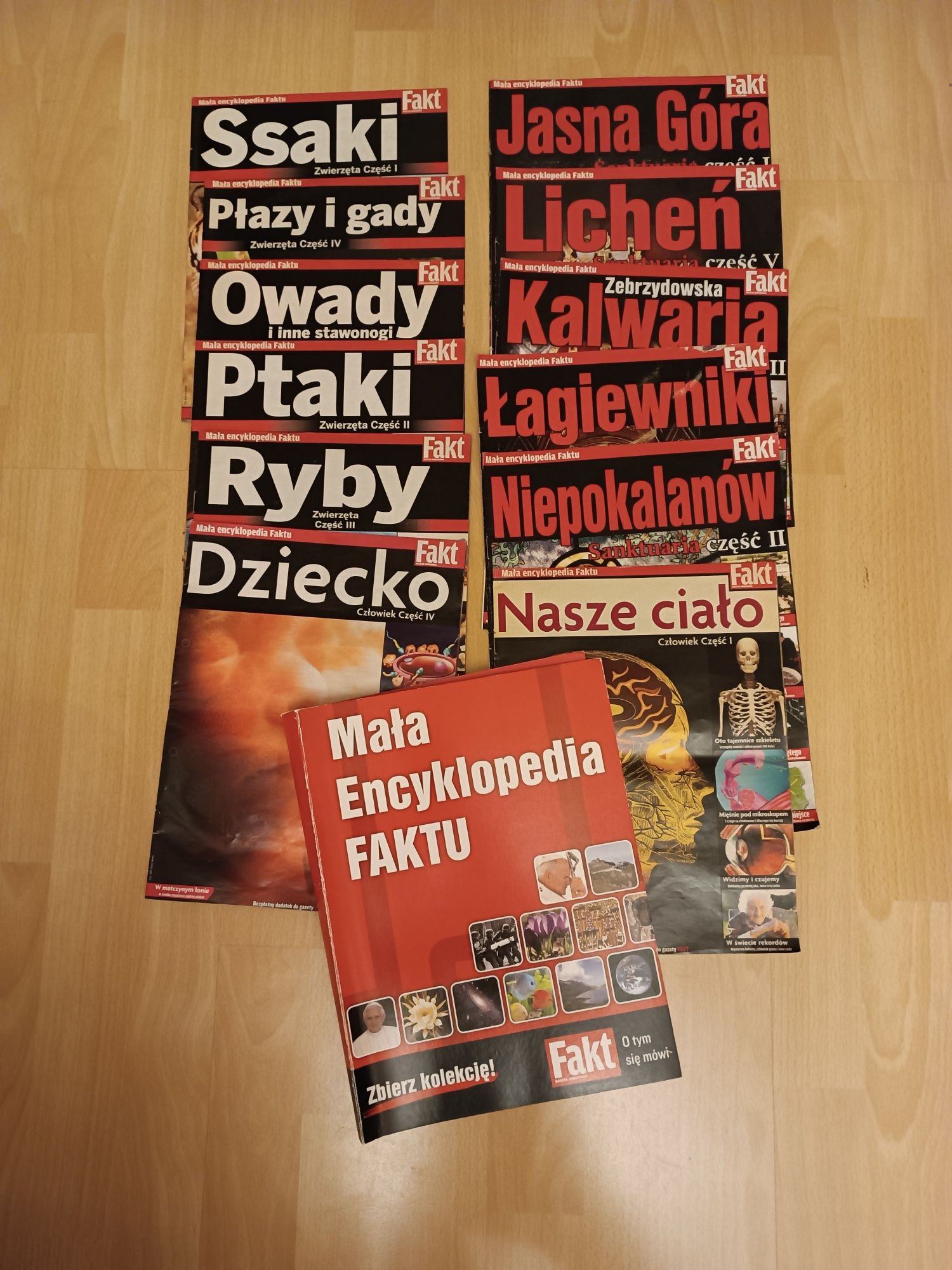 Mała encyklopedia faktu kolekcja fakt gazeta