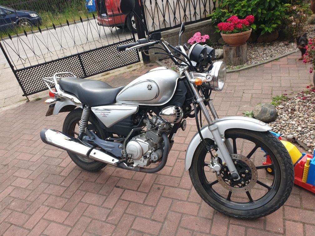 Yamaha YBR Custom 125, jak Virago oryginał, 11tys km, sprowadzona