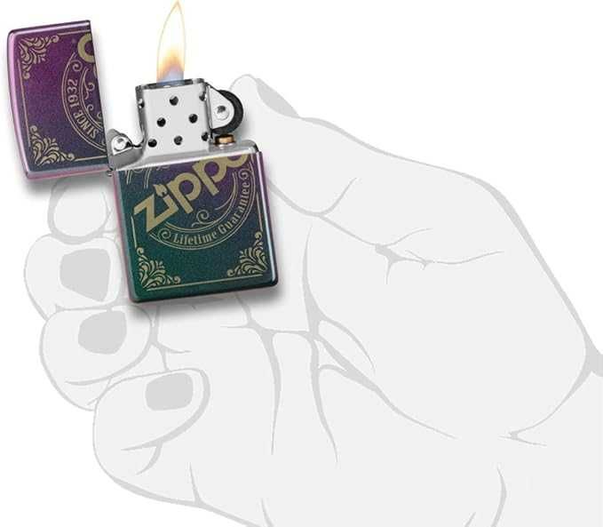 Zapalniczka Zippo Since 1932 Design Logo Iridescent Laser 60.00.55.27