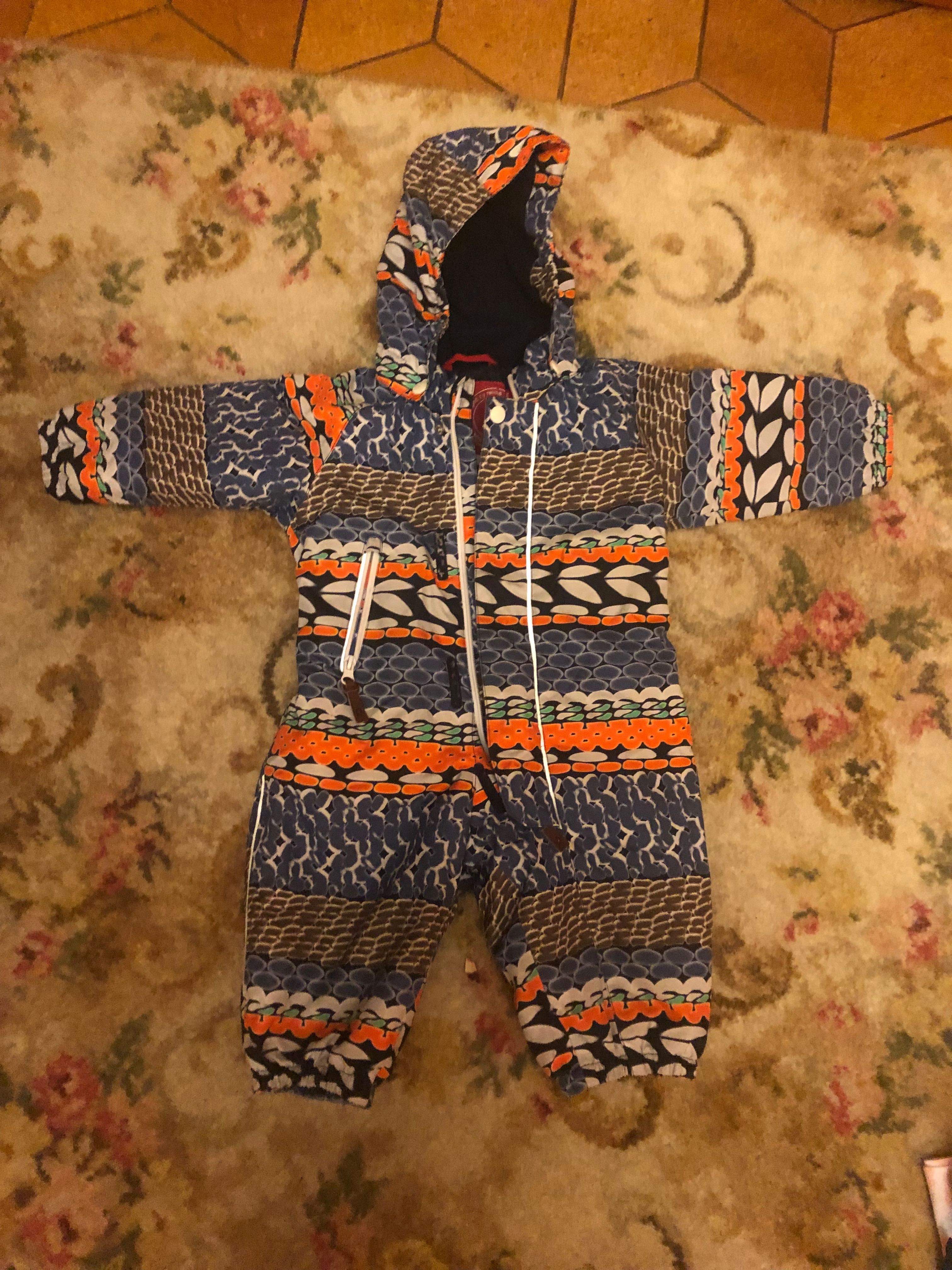 Reima Jednoczęściowy, zimowy ciepły kombinezon, r. 74