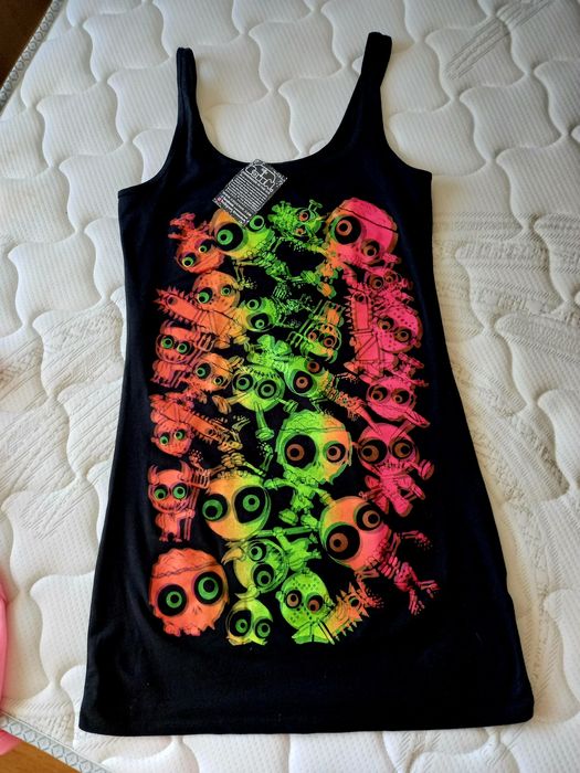 Плаття, сукня, сарафан, світиться в ультрафіолеті