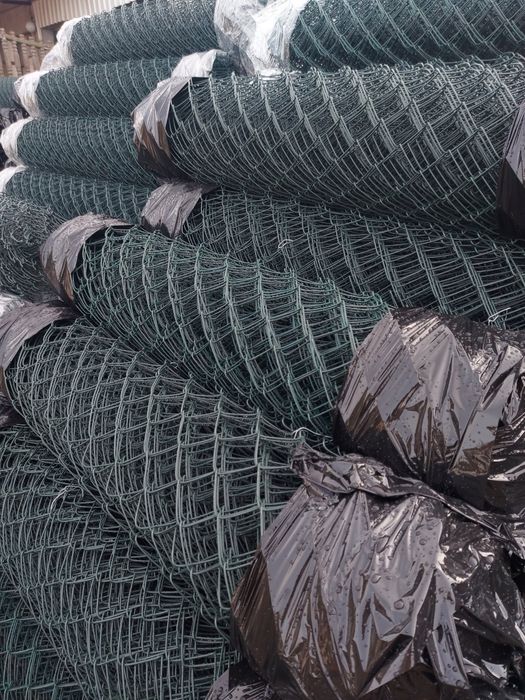 Drut kolczasty - 100mb słupki panele siatka