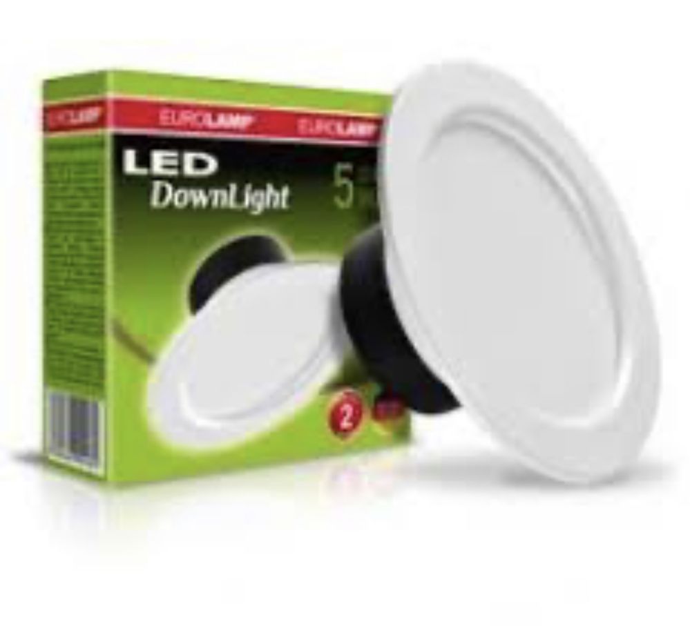 Светильник Eurolamp LED Downlight 5W 4000K круглый   4шт.