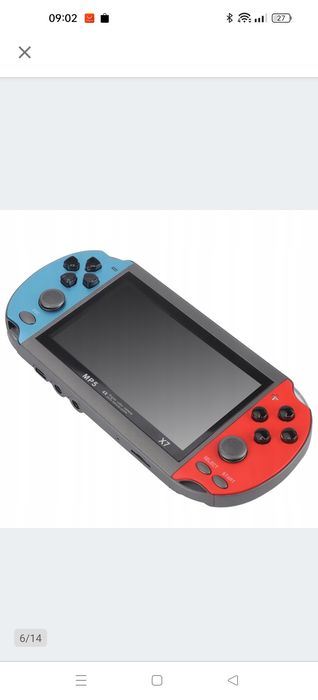 Konsola mini PSP mp5 nowa dzień dziecka