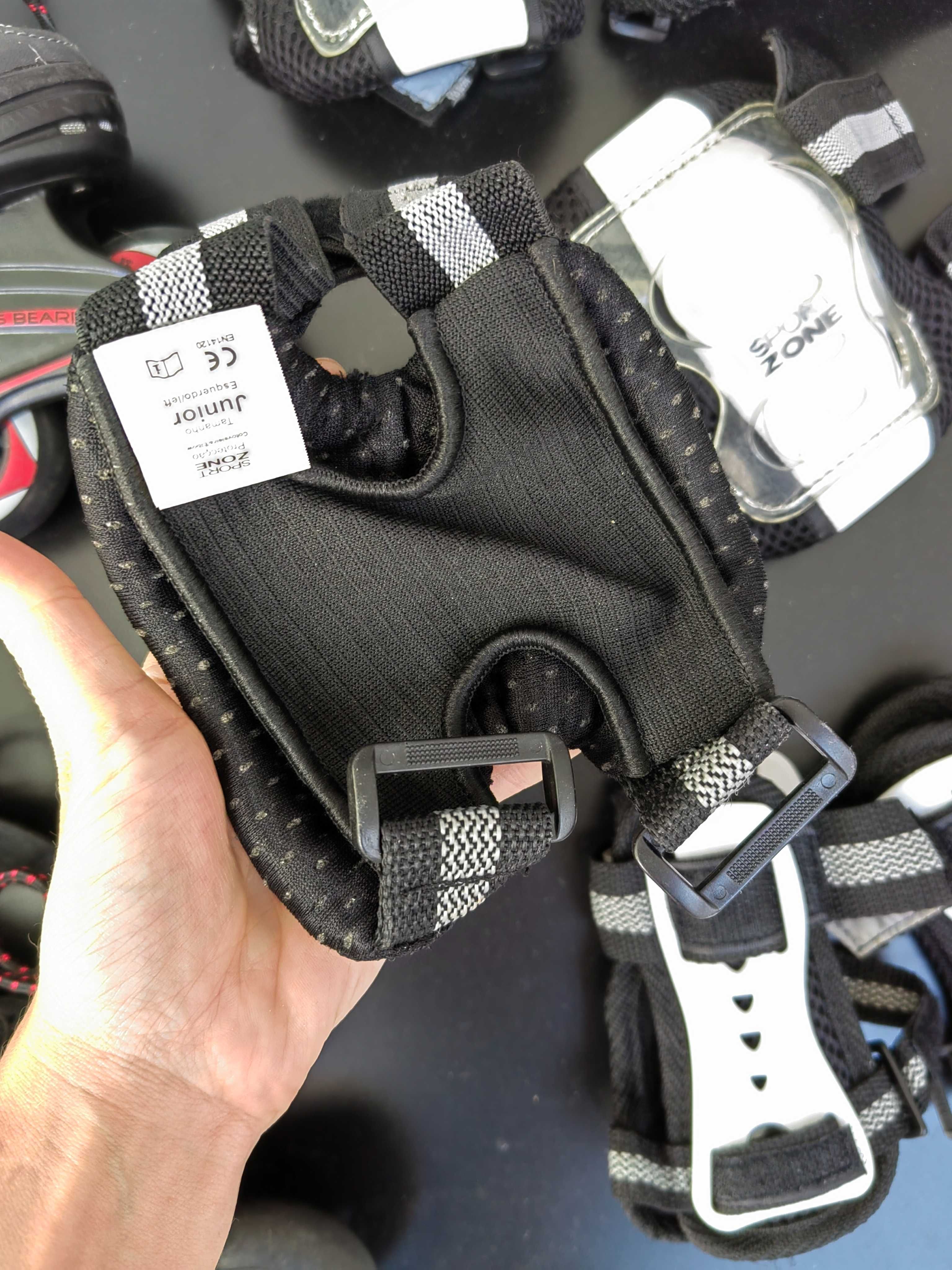 Patins em linha + proteções