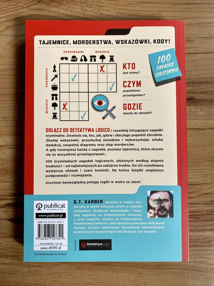 100 Zagadek Kryminalnych:: Murdle Tom 1 :: G.T. Karber • Nowa Książka