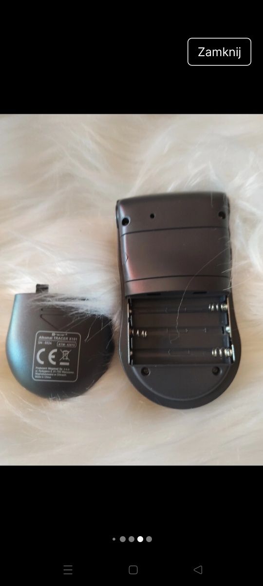 Nowy alkomat Tracker X101