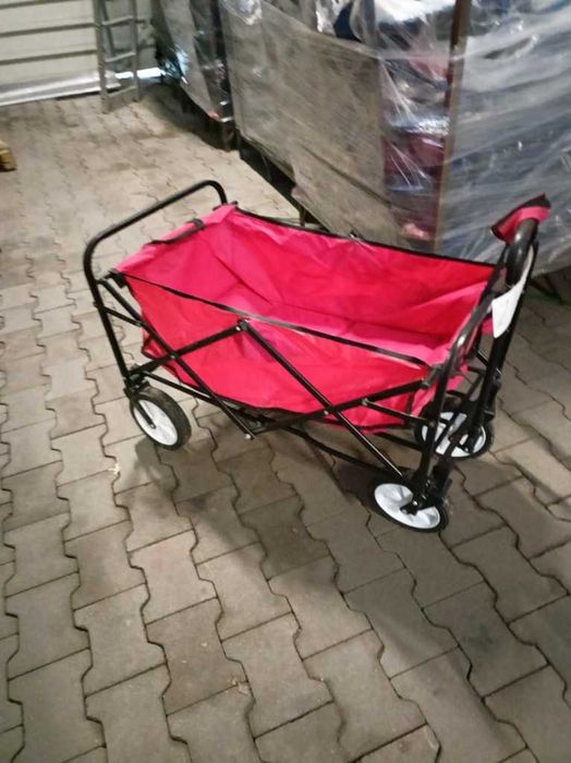 wózek transportowy - do ogrodu itp . nowy składany do 70 kg - 275 zł