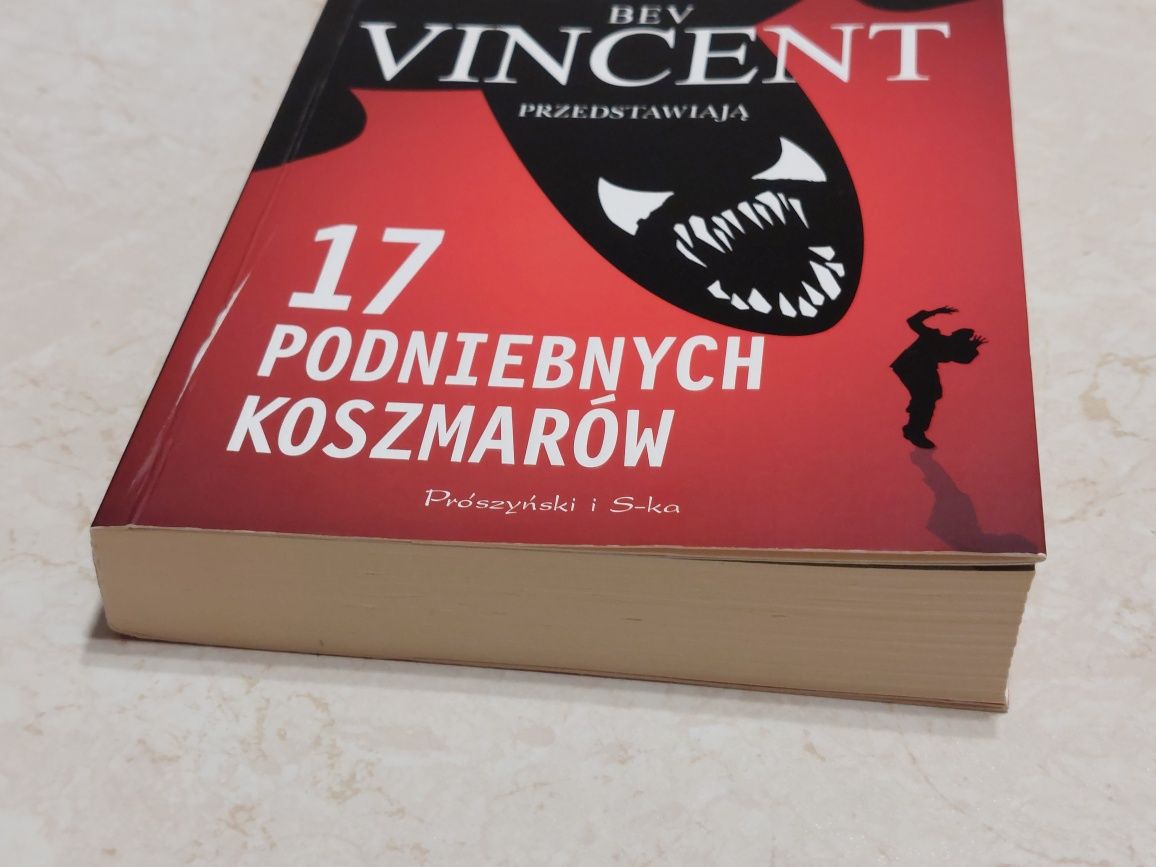 Książka 17 podniebnych koszmarów Stephen King, Bev Vincent i inni