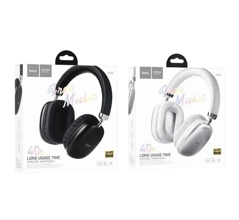 Беспроводные Bluetooth Наушники Носо W35 40 Часов с Картой Памяти