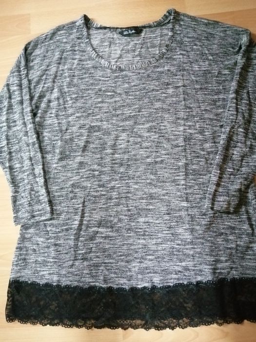 ŁADNA duża Tunika ULLA POPKEN z długim rękawem XXXL stan jak nowa