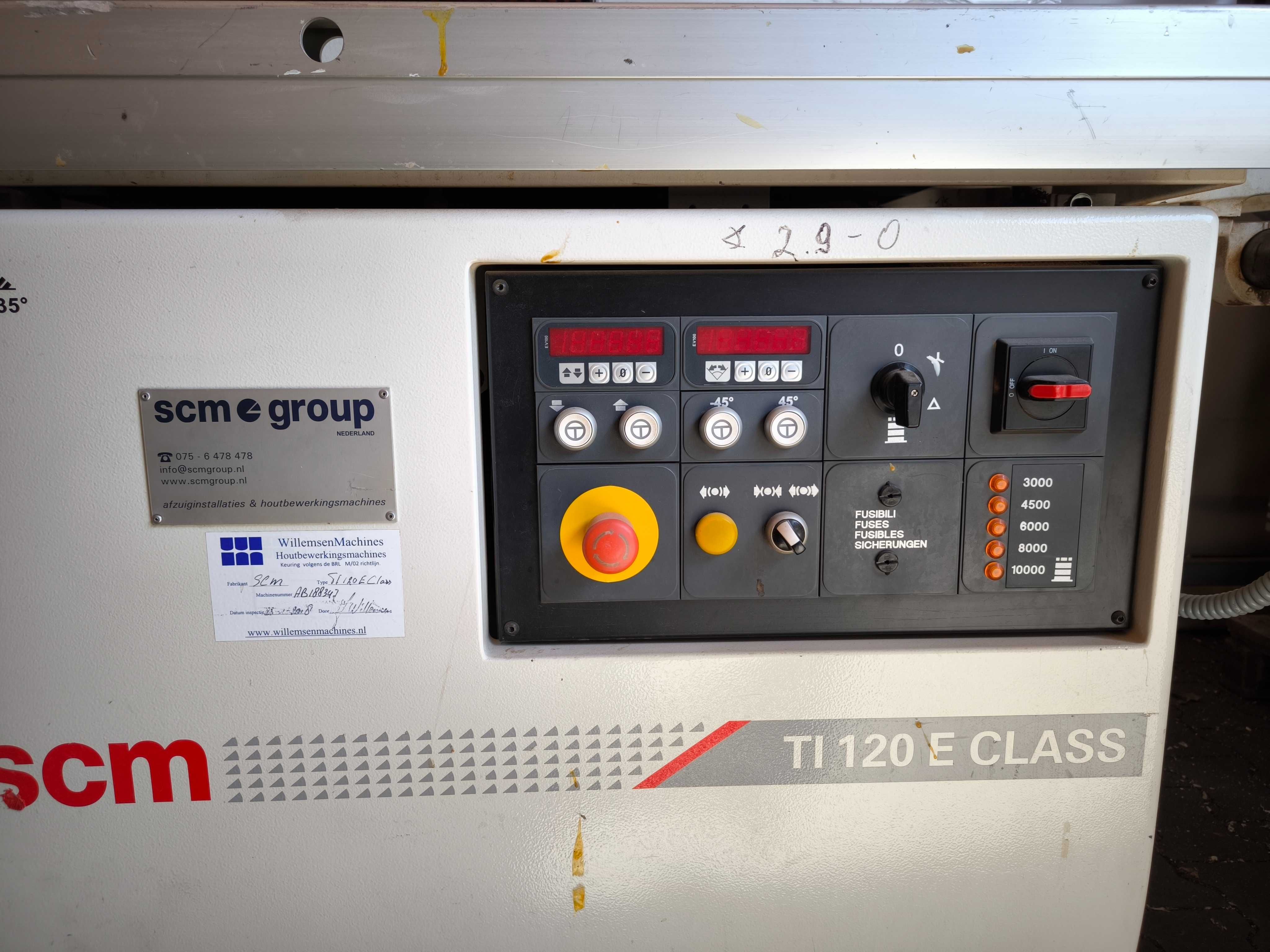 Frezarka dolnowrzecionowa SCM class ti 120e
