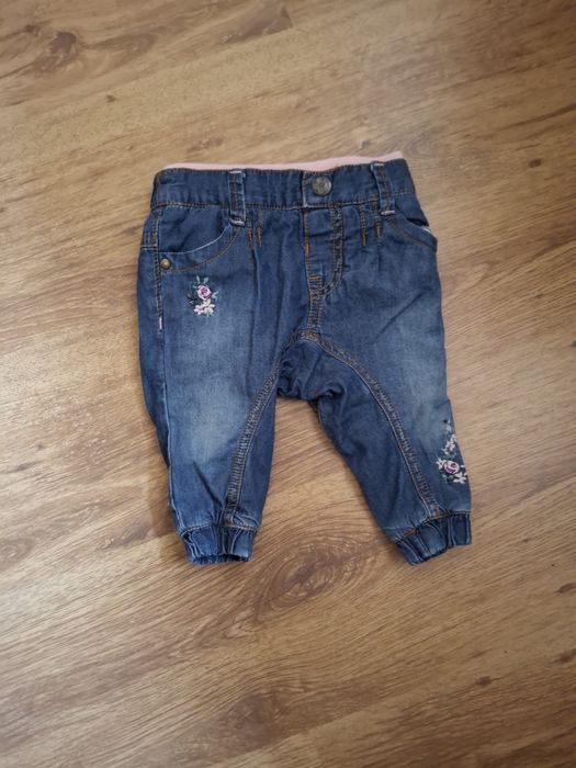 Утеплені джинси на 3-6м( термо)