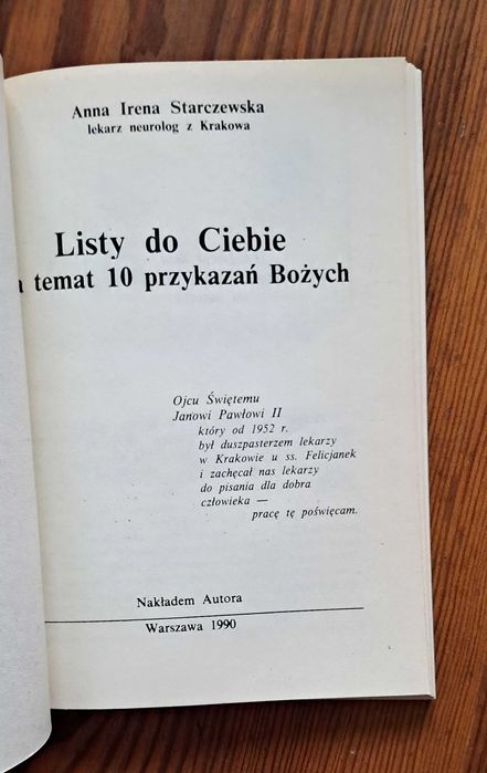 LISTY DO CIEBIE Anna Irena Starczewska