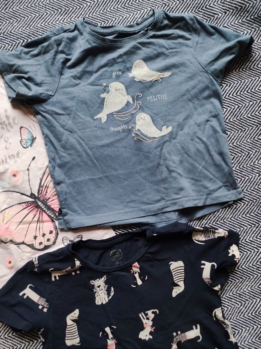 Koszulki t-shirty dziewczęce 104