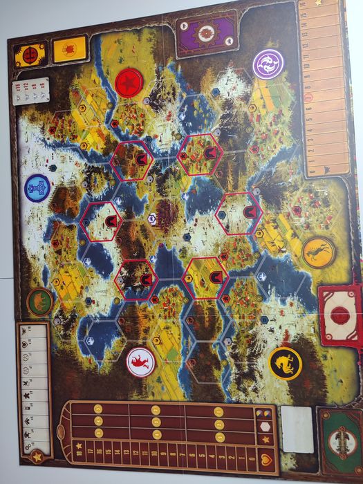 Scythe MAPA Podstawowa Oryginalna Phalanx / Plansza Scythe | NOWA