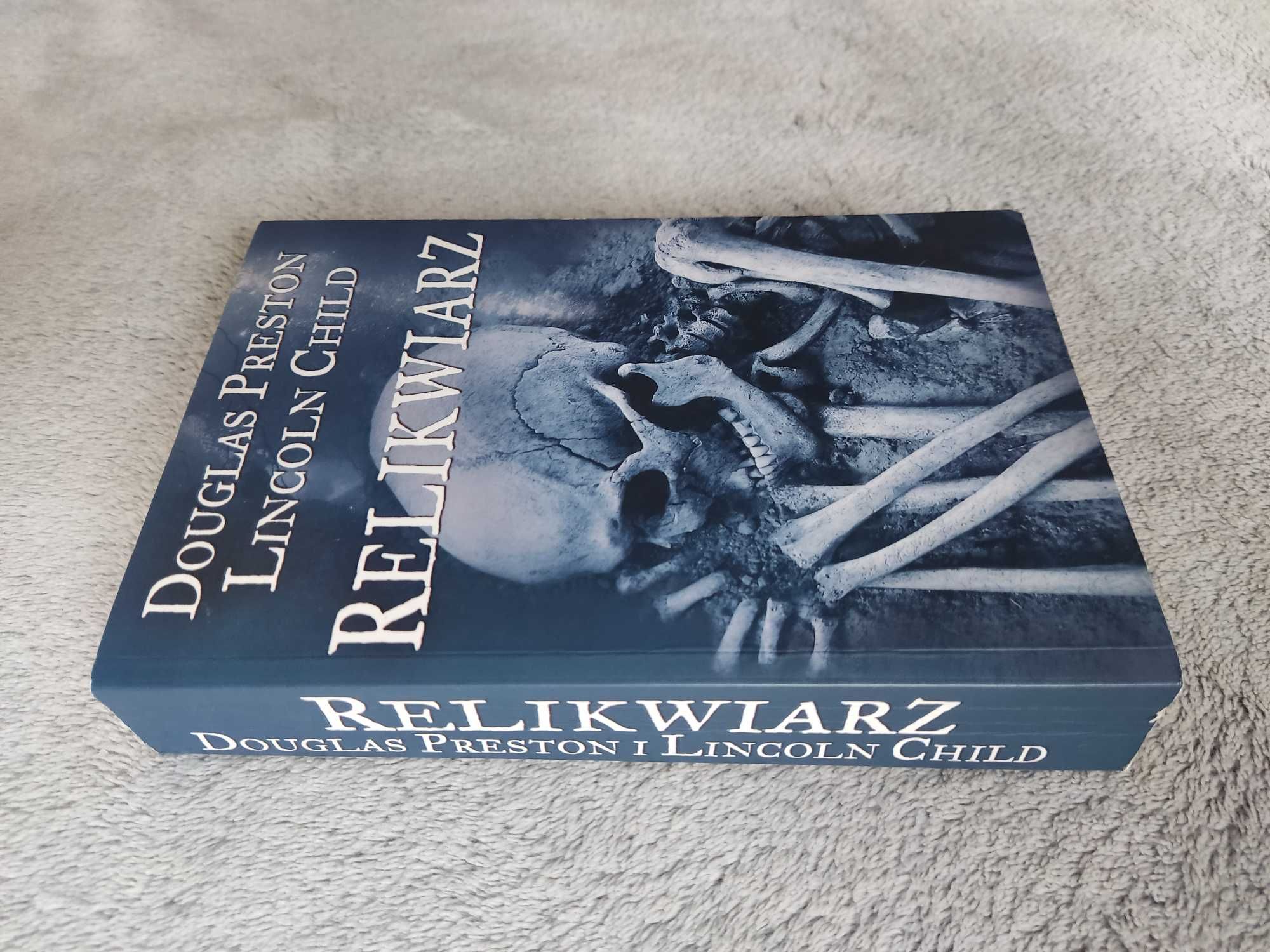 książka Relikwiarz Douglas Preston Lincoln Child (cykl Pendergast #2)