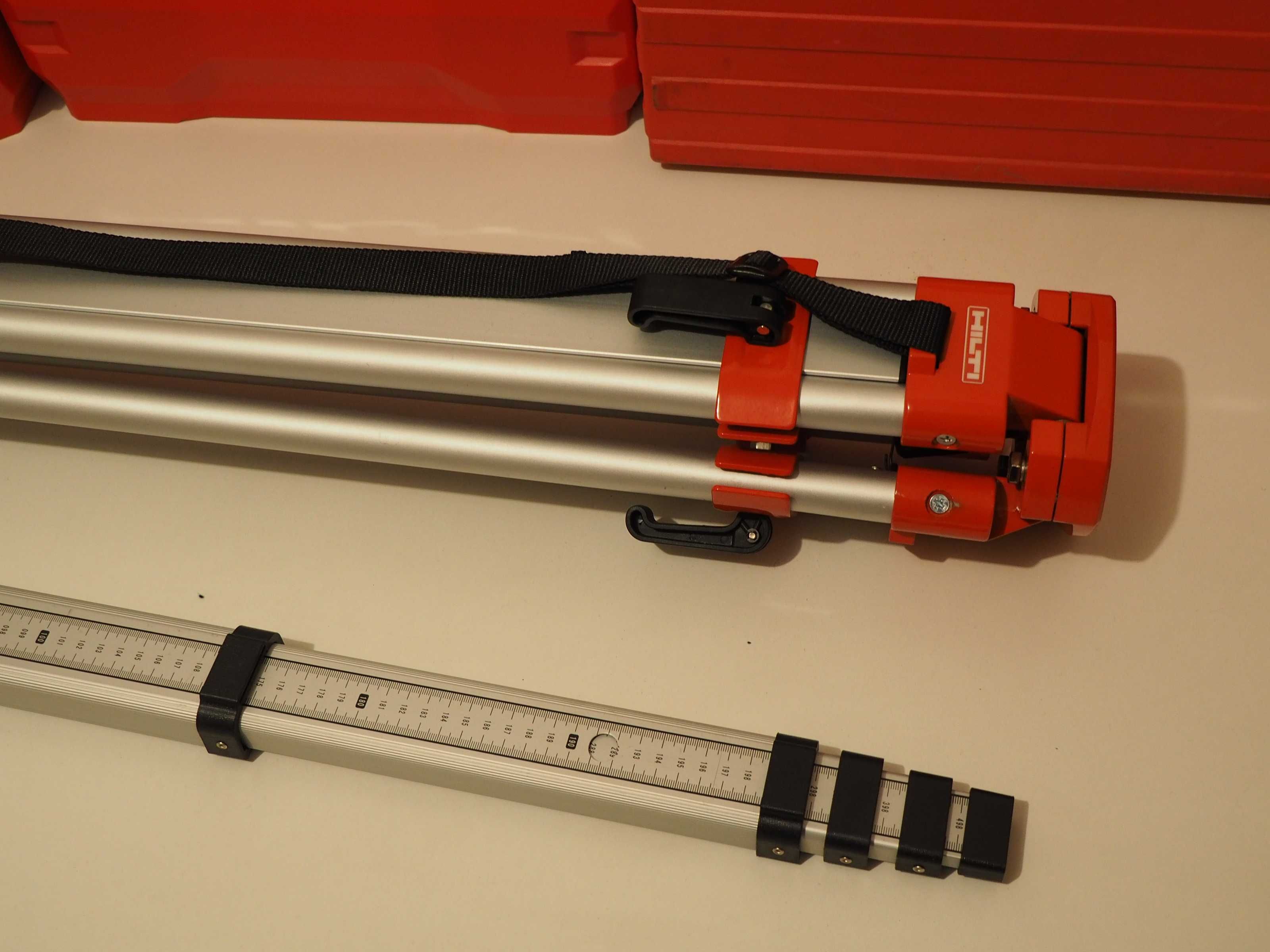 Zestaw HILTI lata+ statyw 145cm laser niwelator PR,PRI,PRE,PM,PML,PMC