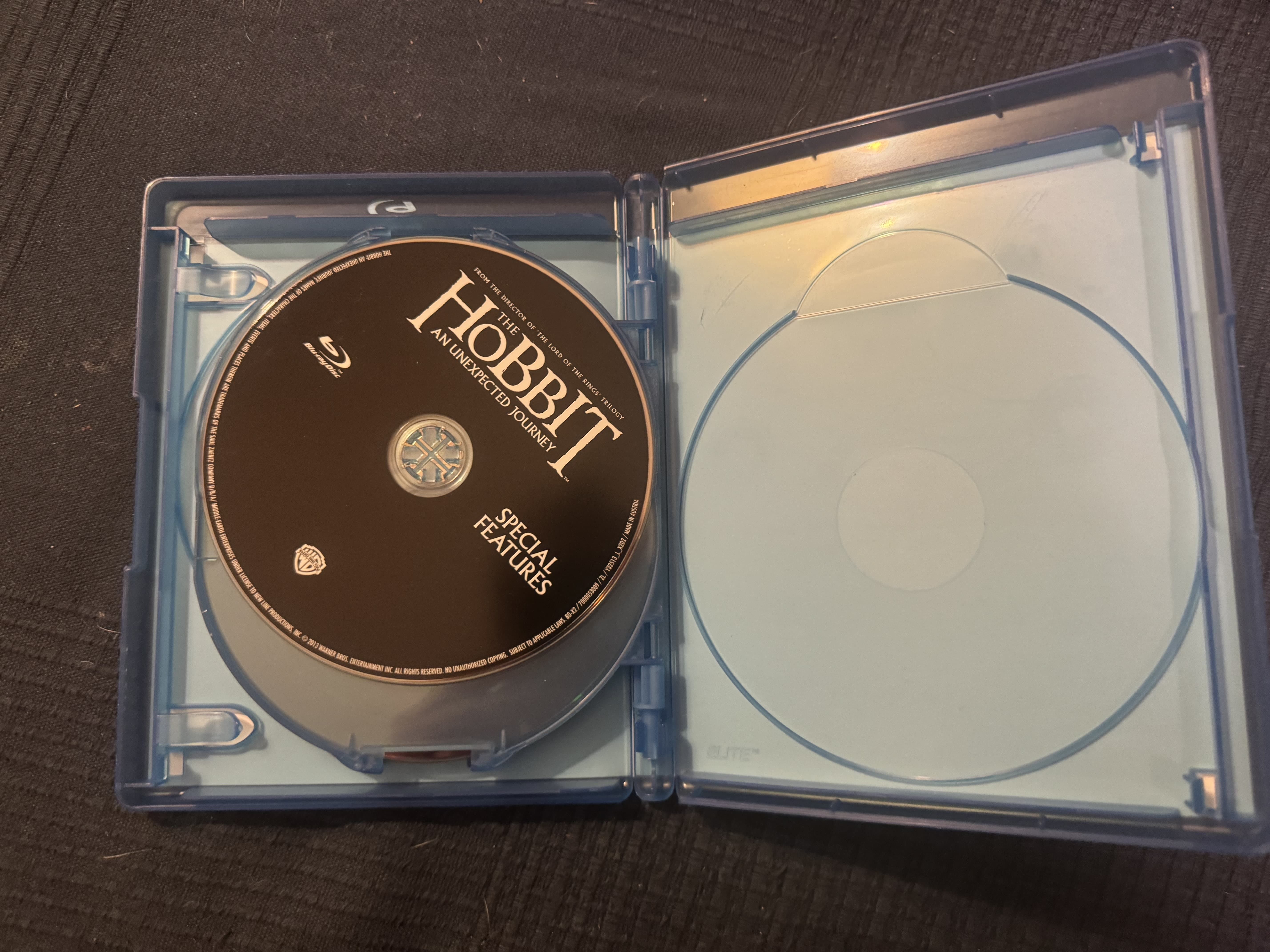 BluRay Hobbit 3D angielski + krakje skandynawskie)