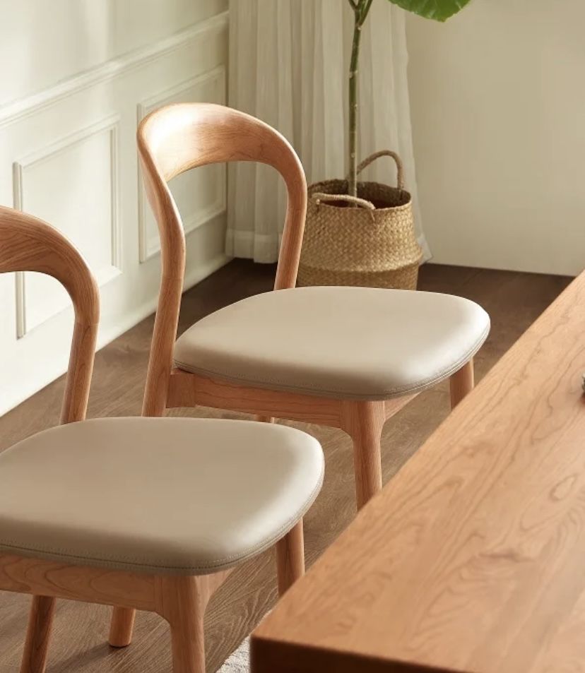 Krzesło drewniane dębowe, jesionowe, tapocerowane, nowoczesne