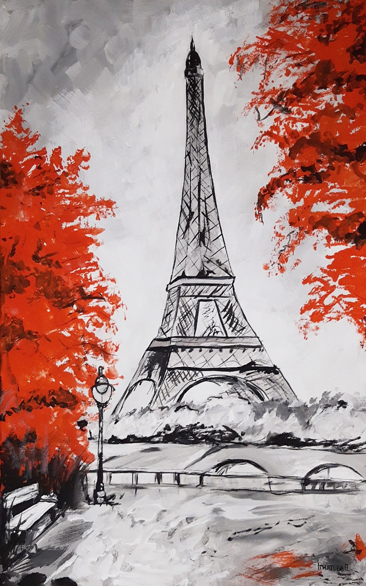 Картина "Ейфелева вежа"