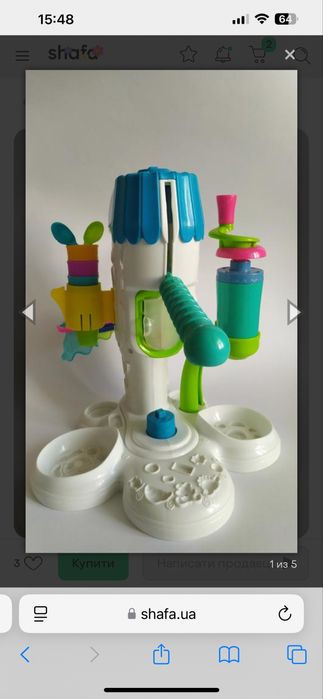 Іграшки дитячі каса play-doh набір для творчості
