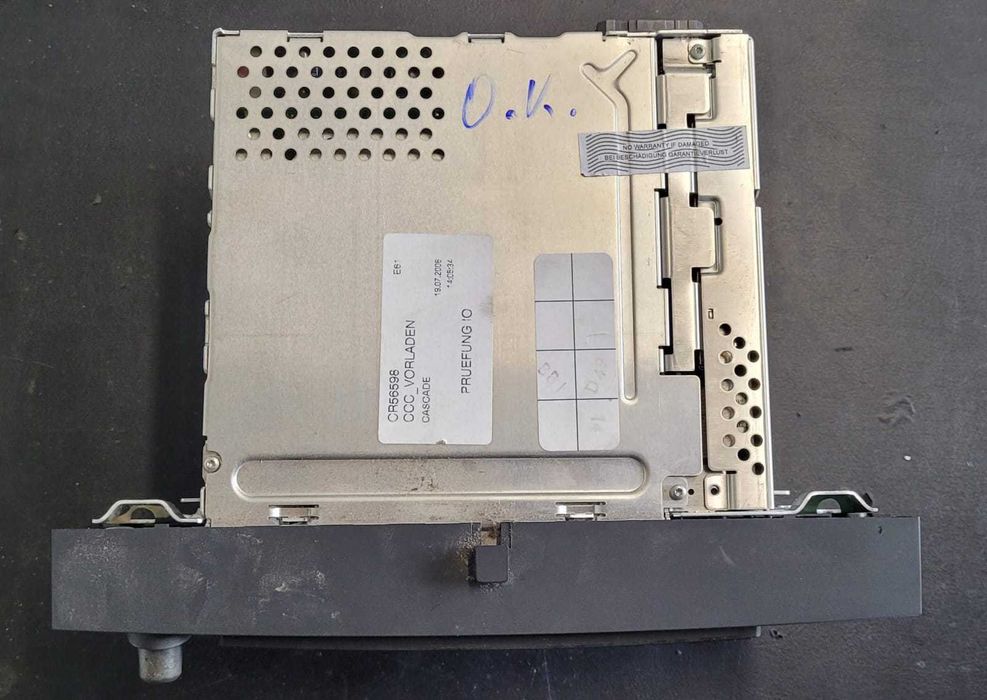 Czytnik nawigacji radio CCC DVD BMW 5 E60 E61 f vat
